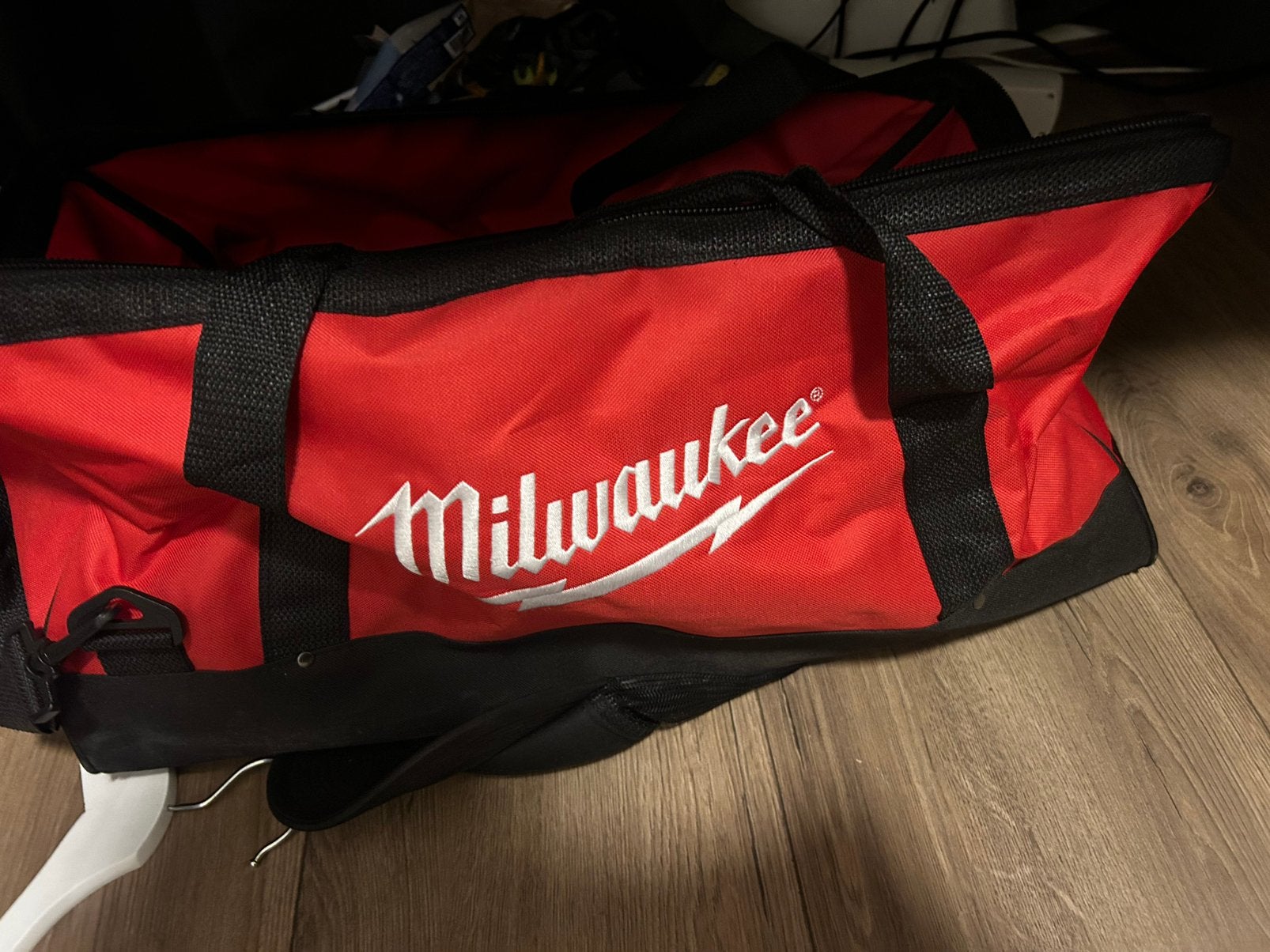 Milwaukee gereedschap tas (alleen de tas), Sieraden, Tassen en Uiterlijk, Tassen | Sporttassen, Ophalen, Zo goed als nieuw