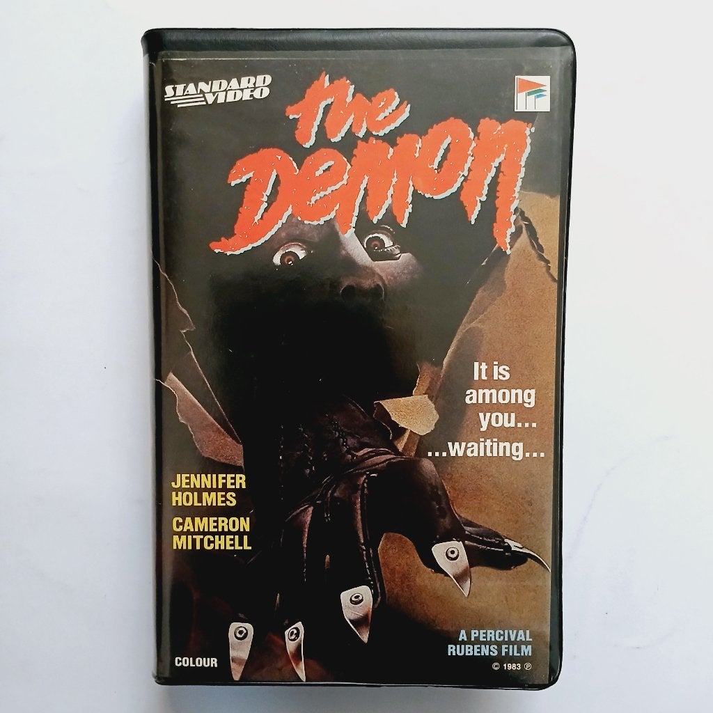 The Demon - NL ex rental vhs - Standard Video, Cd's en Dvd's, Horror, Alle leeftijden, Ophalen of Verzenden, Ex-rental