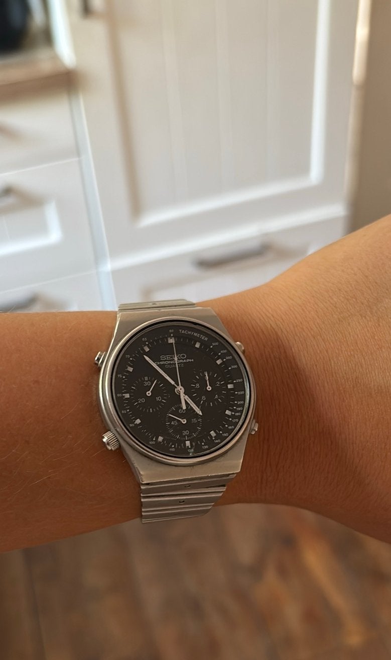 Seiko 7A28 701A Chronograph vintage speedmaster zeldzaam, Ophalen of Verzenden, Staal, Seiko, 1960 of later