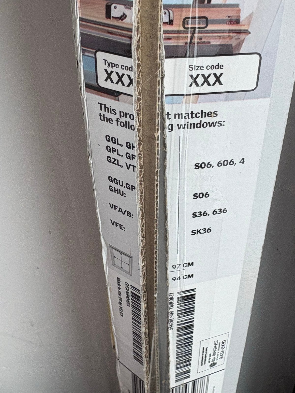 Velux lichtgrijze plissé zonwering voor dakramen, Huis en Inrichting, Stoffering | Gordijnen en Lamellen, 114 cm, Ophalen of Verzenden