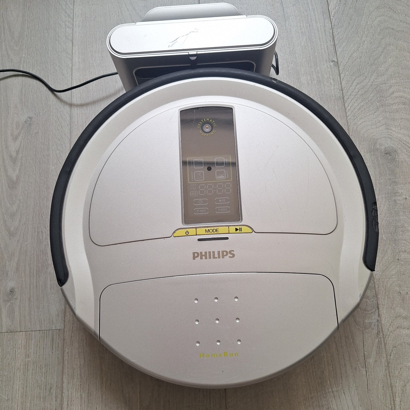 Philips Robotstofzuiger FC9910, Witgoed en Apparatuur, Stofzuigers, Slimme navigatie, Gebruikt, Philips, Ophalen of Verzenden