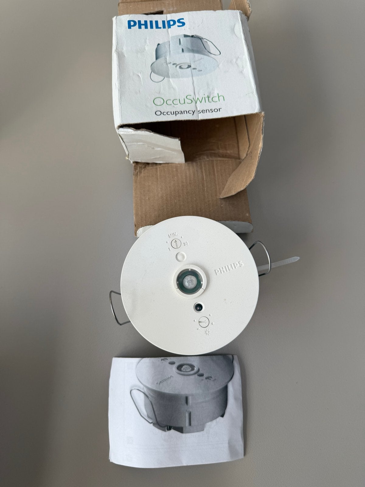 Philips OccuSwitch LRM1070/00 Bewegingssensor, Ophalen of Verzenden, Gebruikt, Overige merken, Overige typen