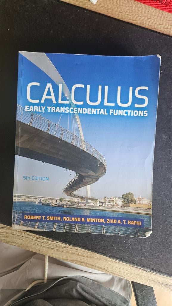 Calculus early transcendental functions 5th edition, Boeken, Ophalen, Gelezen
