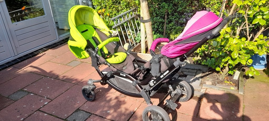 ABC Design Zoom 2 Duo kinderwagen lichtgewicht, Duowagen, Zo goed als nieuw, Combiwagen, Ophalen