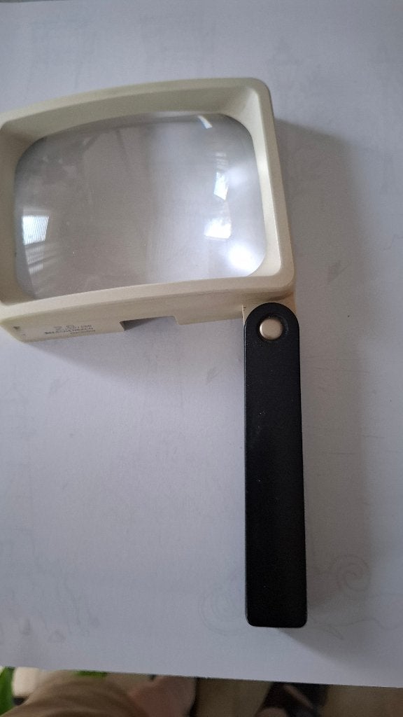vergrootglas Eschenbach Germany, Hobby en Vrije tijd, Vergrootglazen, Loepen en Loeplampen, Verzenden, Gebruikt, Vergrootglas of Loep