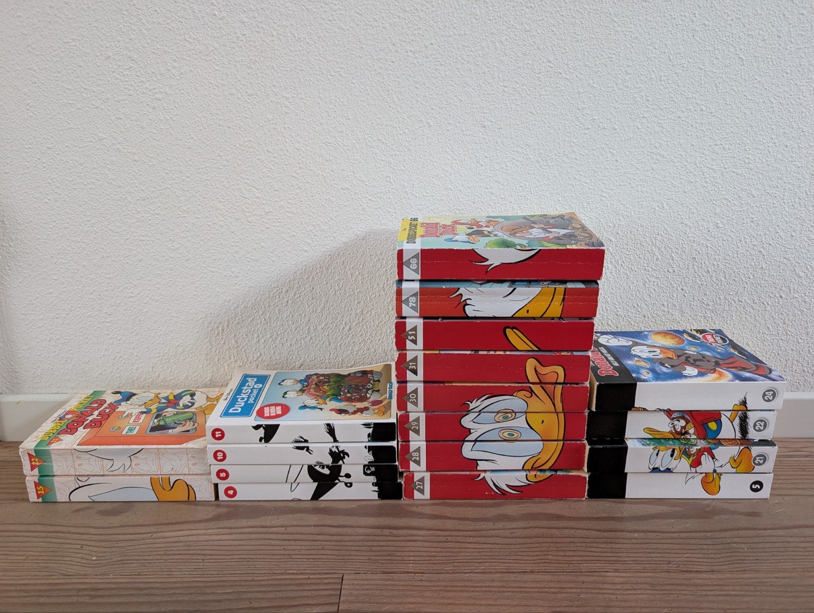 Donald Duck Dubbelpocket en Duckstad Pocket Collectie, Meerdere stripboeken, Ophalen of Verzenden, Gelezen