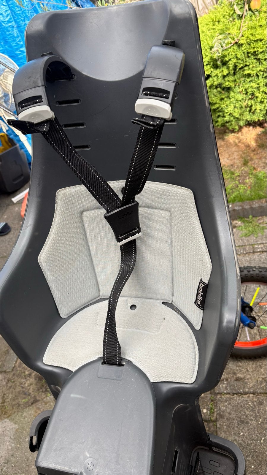 Bobike Maxi Exclusive Achterzitje, Fietsen en Brommers, Ophalen, Achterzitje, 9 t/m 36 kg, Gebruikt