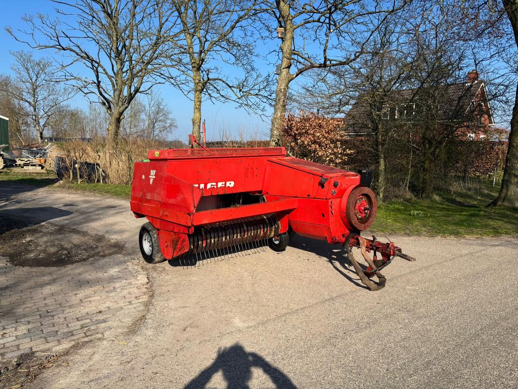 Welger ap730 kleine pakken pers, Ophalen