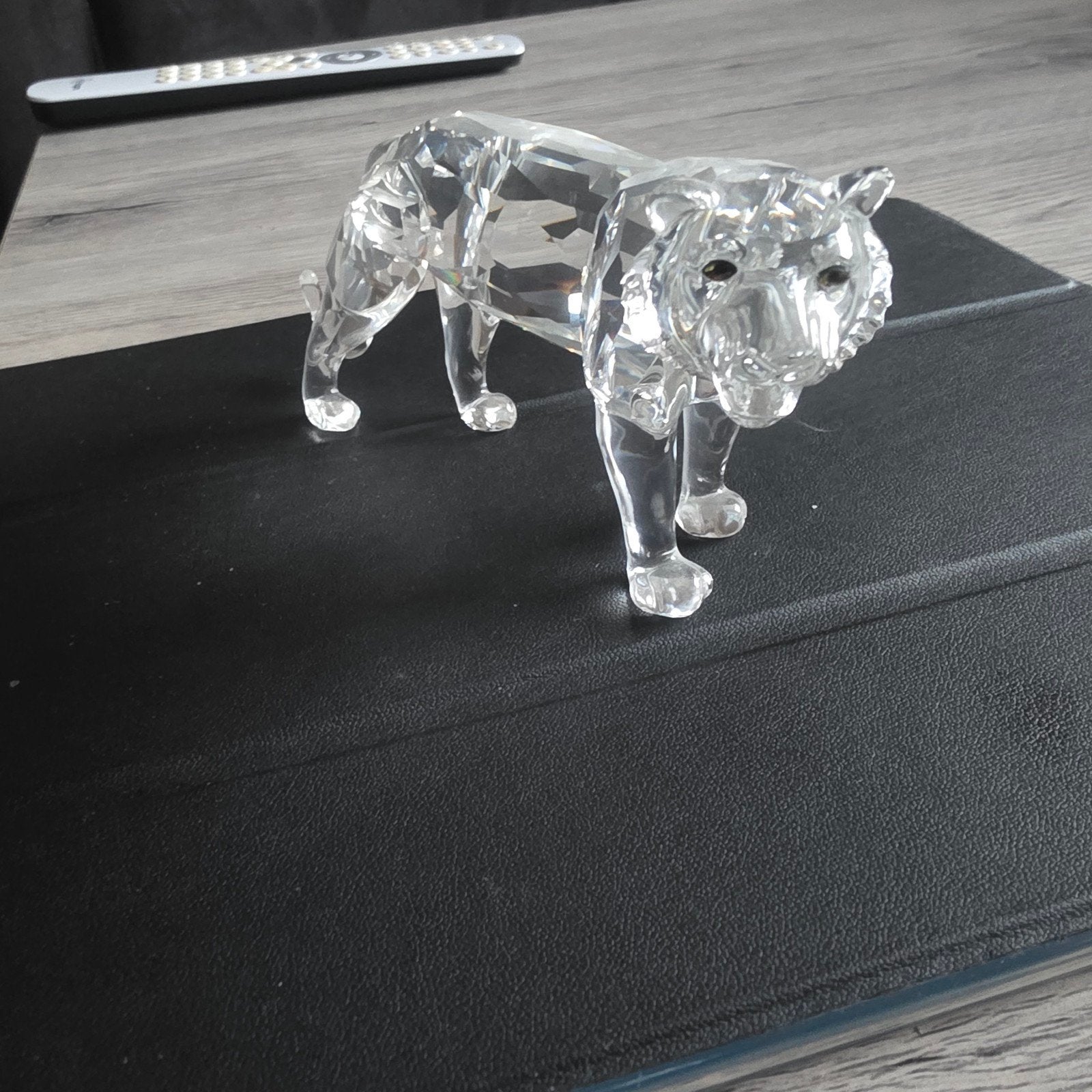 Swarovski kristallen tijger en cheetah beeldjes, Verzamelen, Swarovski, Ophalen of Verzenden, Zo goed als nieuw, Figuurtje