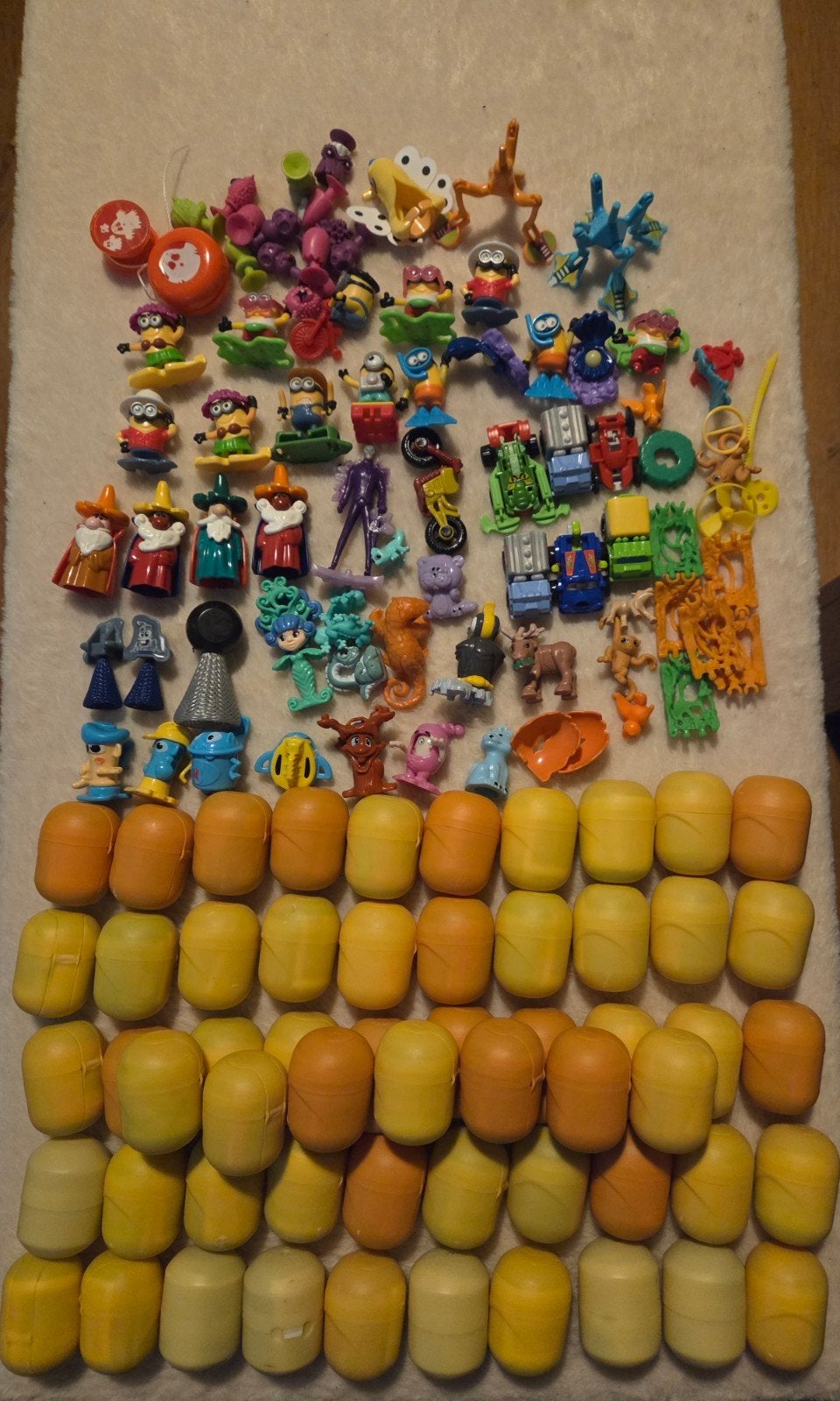 Grote partij Kinder Surprise speelgoed (ca. 100 items), Ophalen of Verzenden, Nieuw, Jongen of Meisje