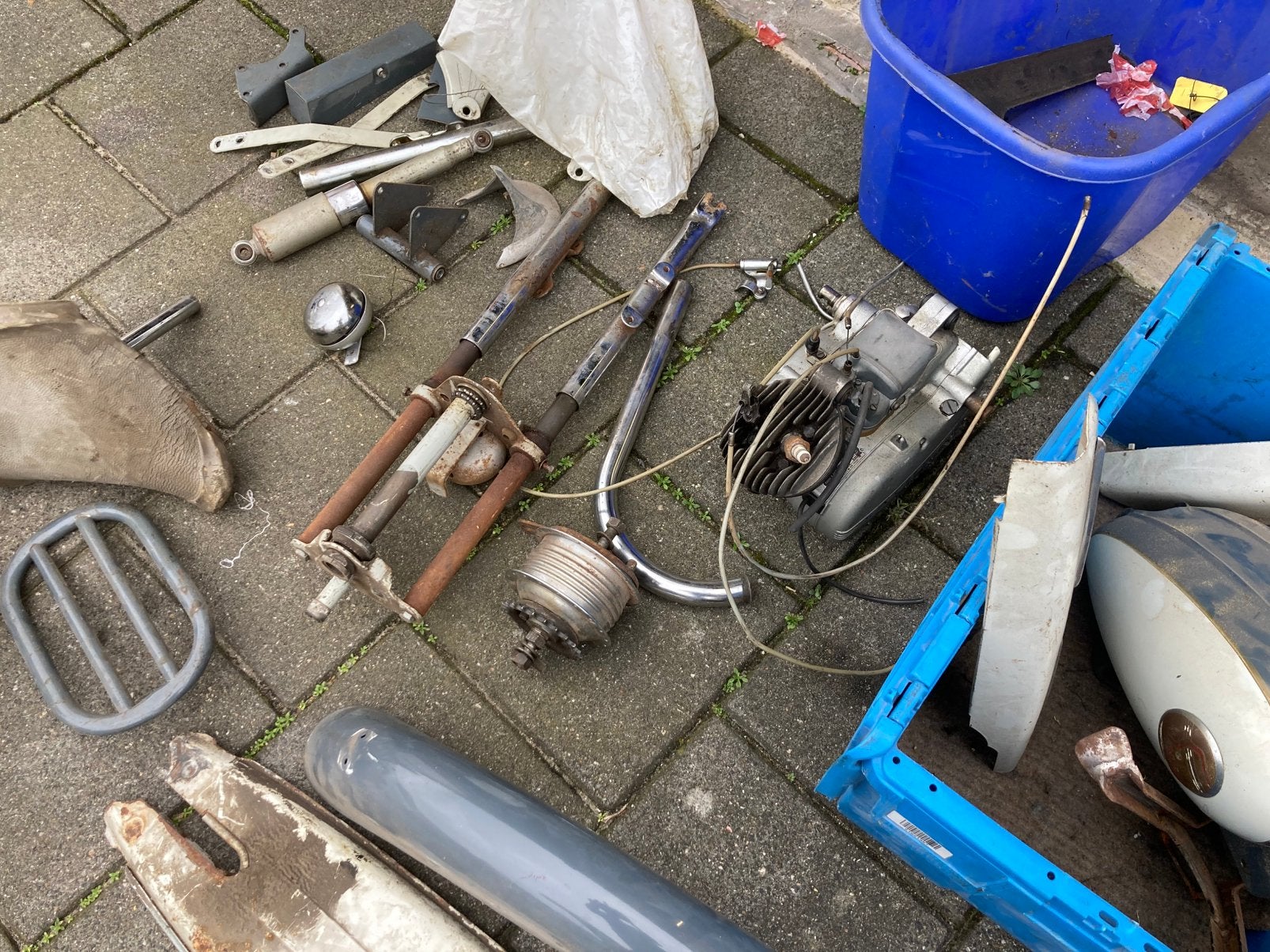 Sparta onderdelen, Fietsen en Brommers, Ophalen, Gebruikt, Overige typen, Sparta