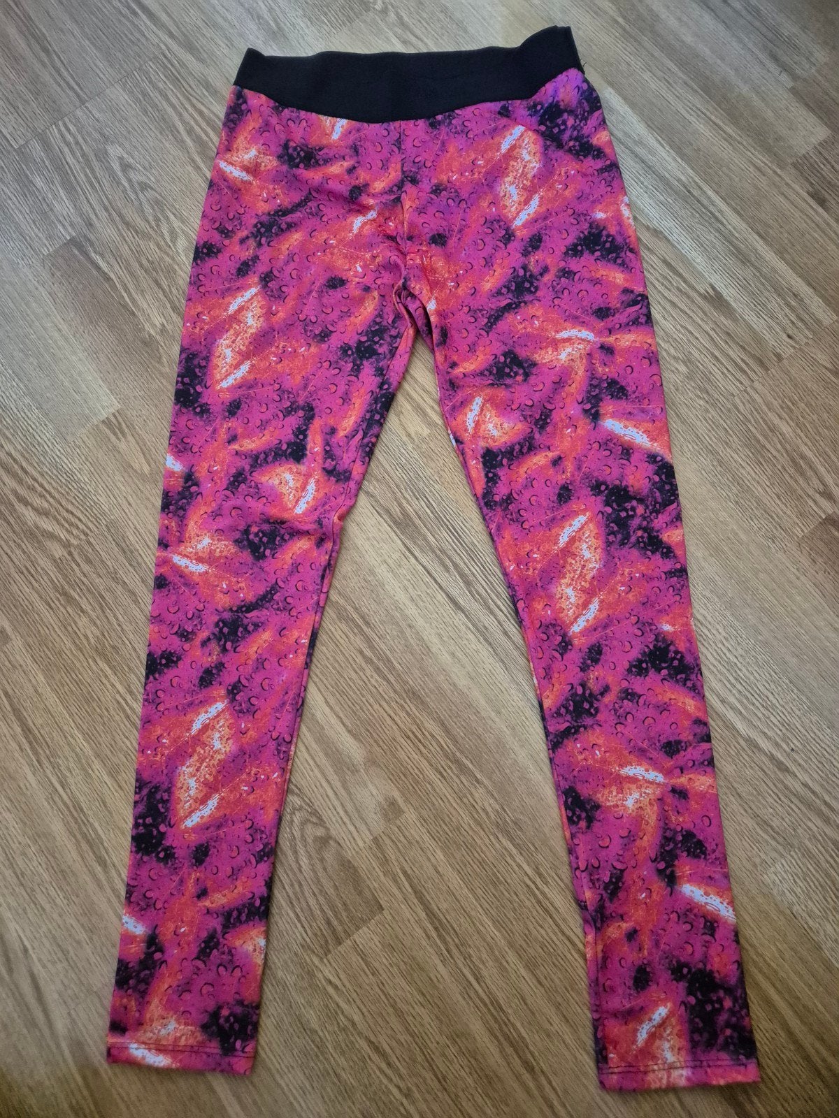 Roze/zwarte New Yorker Athletics sportlegging – maat L, Legging, New Yorker, Ophalen of Verzenden, Roze