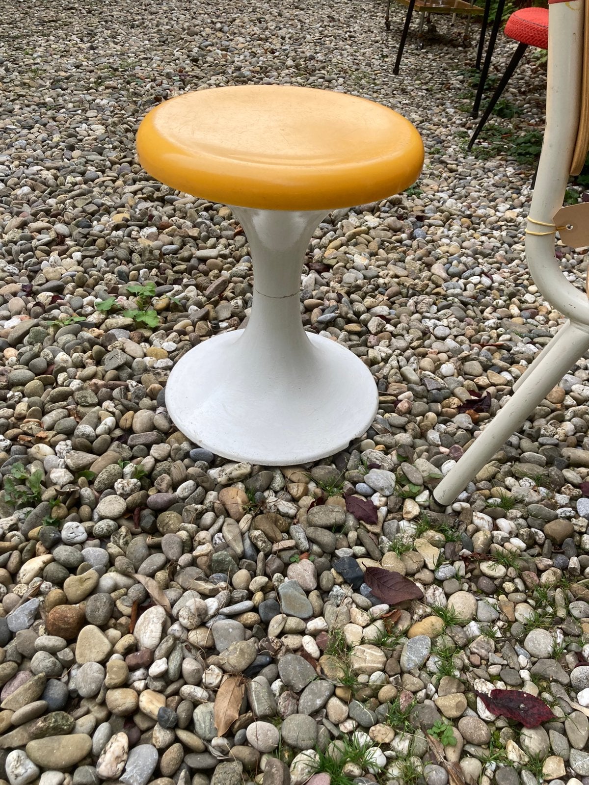 Vintage kunststof krukje, Antiek en Kunst, Ophalen of Verzenden