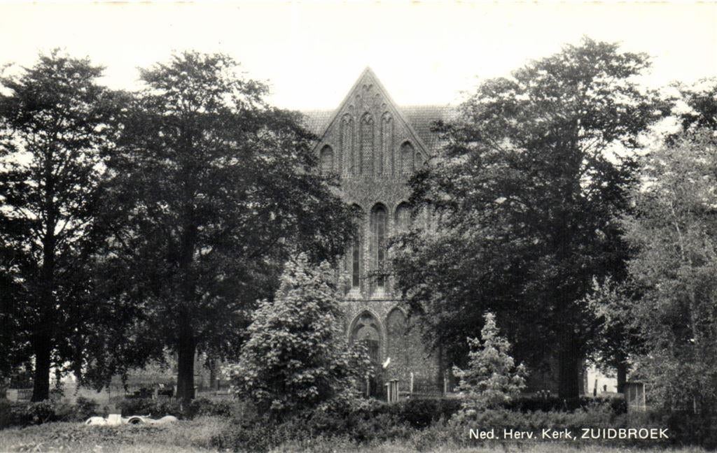 Ned. Herv. Kerk, Zuidbroek - ongelopen, Ophalen of Verzenden, Voor 1920, Ongelopen, Noord-Brabant