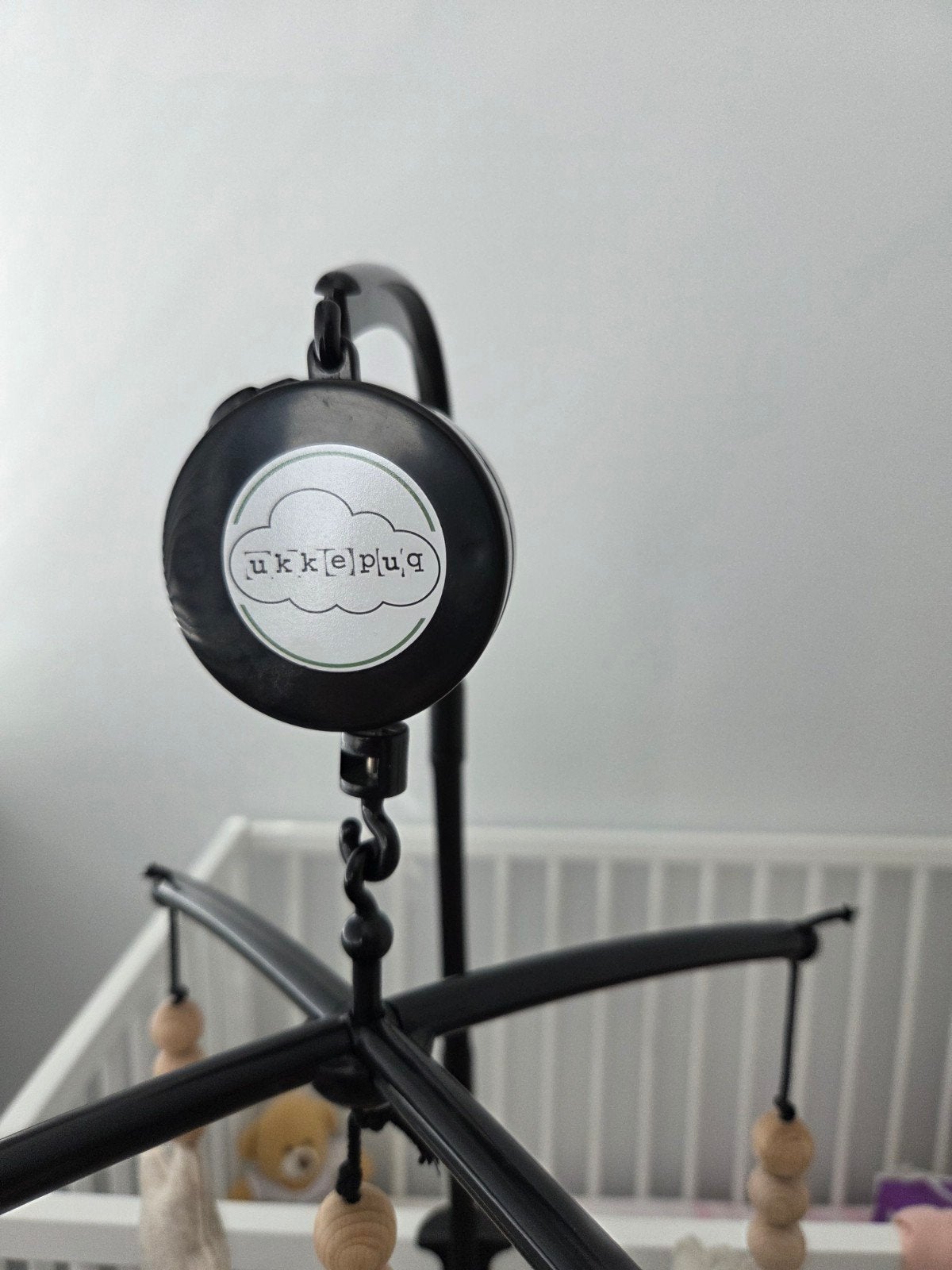 Muziek Mobiel Wiegje Ukkepuk met Wolken en Ster, Ophalen of Verzenden, Zo goed als nieuw, Mobiel, Met geluid