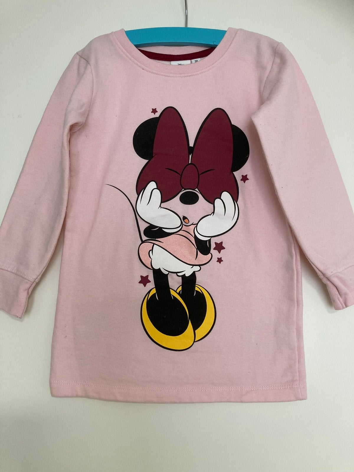 Nette Minnie Mouse Disney hoodie / jurkje maat 98, Ophalen of Verzenden, Zo goed als nieuw, Meisje, Trui of Vest