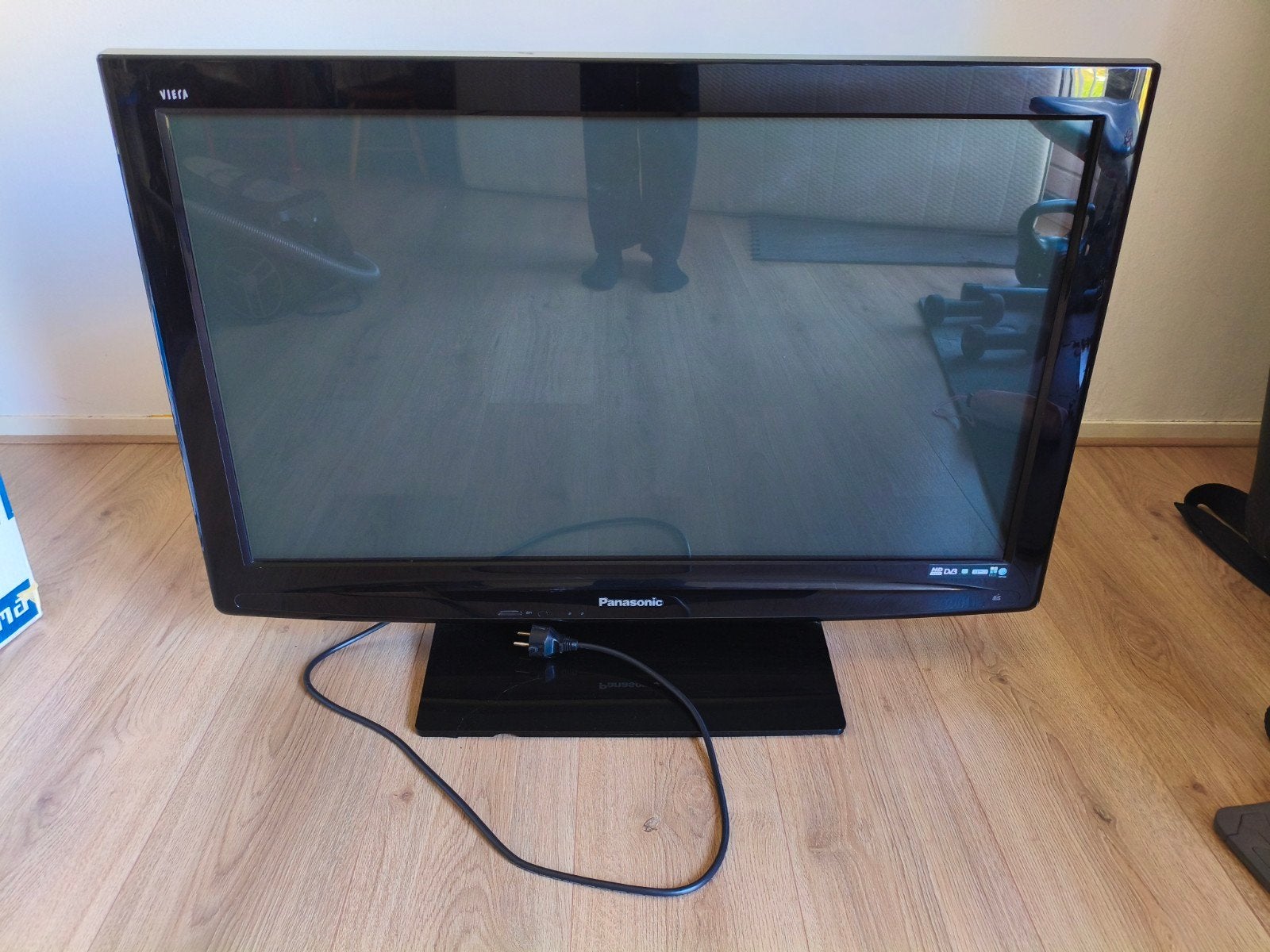 Panasonic T, voet beschadigd maar bruikbaar, Ophalen, Gebruikt, Panasonic, 50 Hz