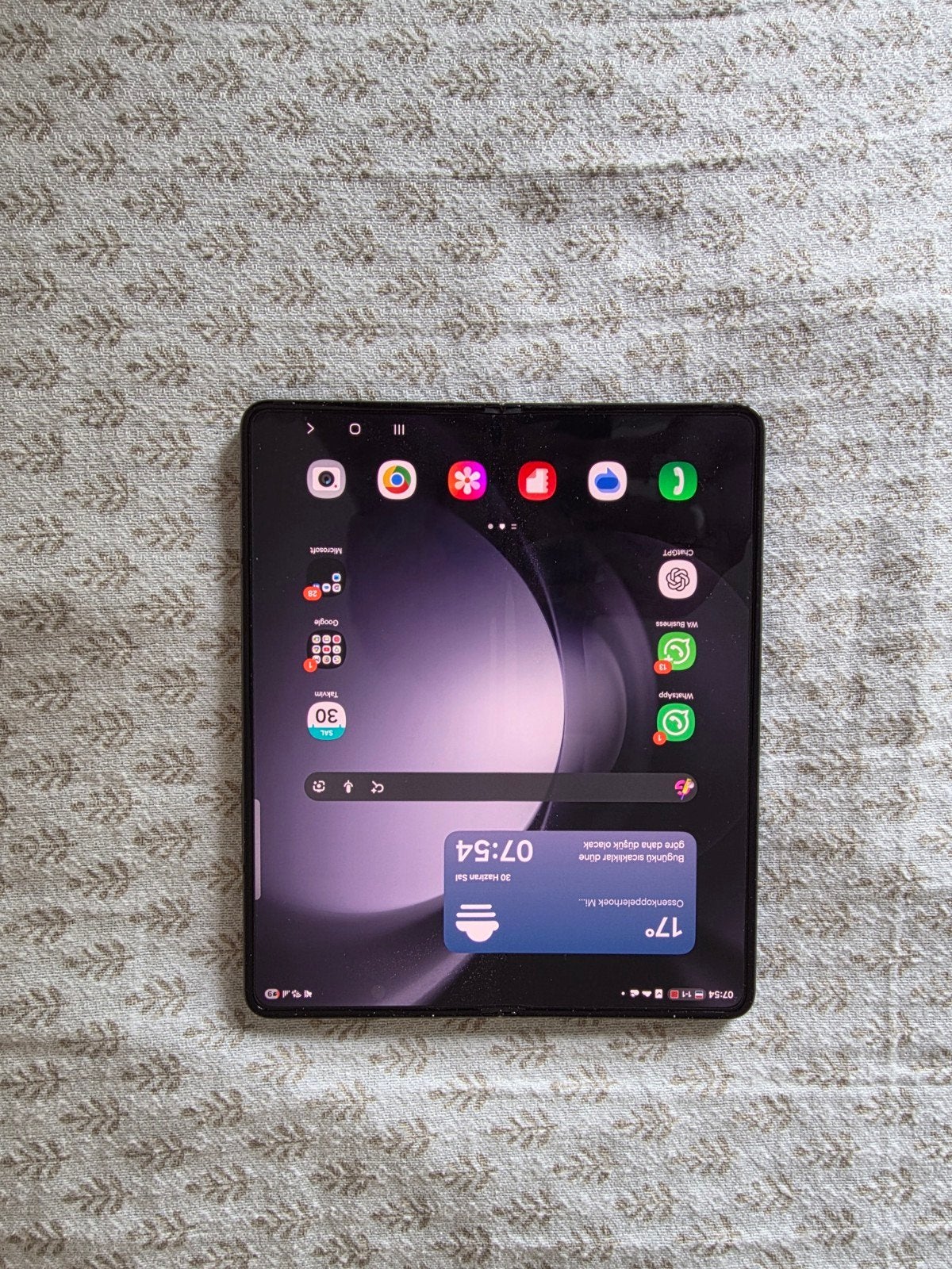Samsung Galaxy Fold5 - Zo goed als nieuw, Telecommunicatie, Mobiele telefoons | Samsung, Ophalen of Verzenden