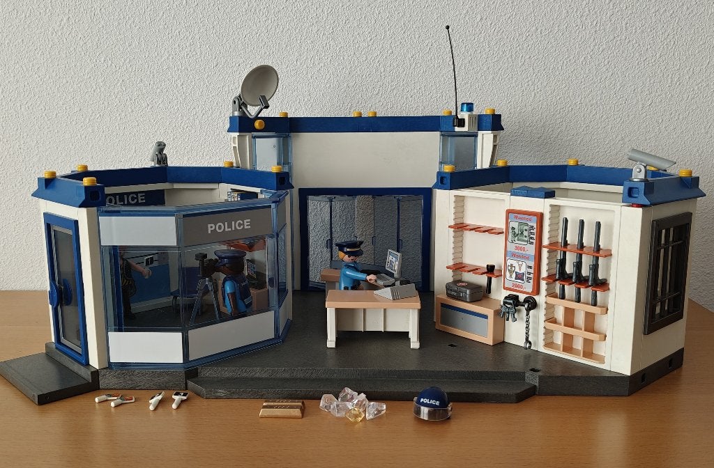 Playmobil Politiebureau - nr. 4264, Complete set, Ophalen of Verzenden, Zo goed als nieuw, City action