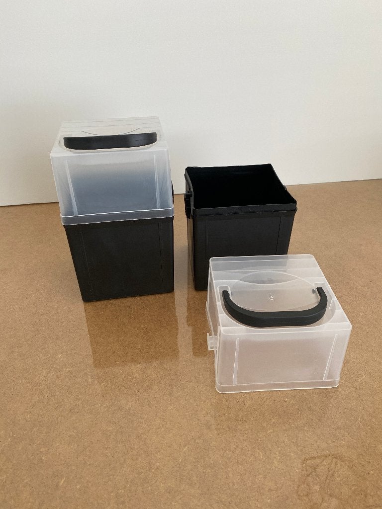 Opbergbox voor markers met handvat (travel box), Hobby en Vrije tijd, Ophalen of Verzenden, Nieuw, Potlood of Stift