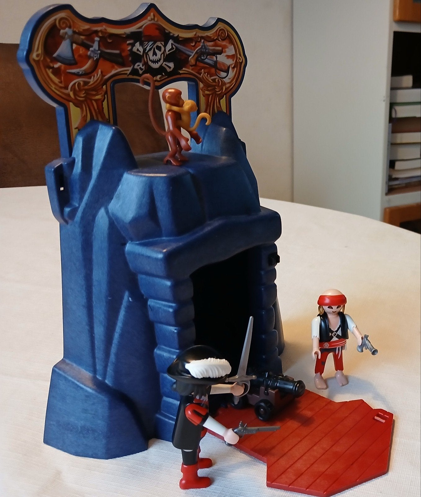 Playmobil meeneem piraten toren, Ophalen of Verzenden, Gebruikt