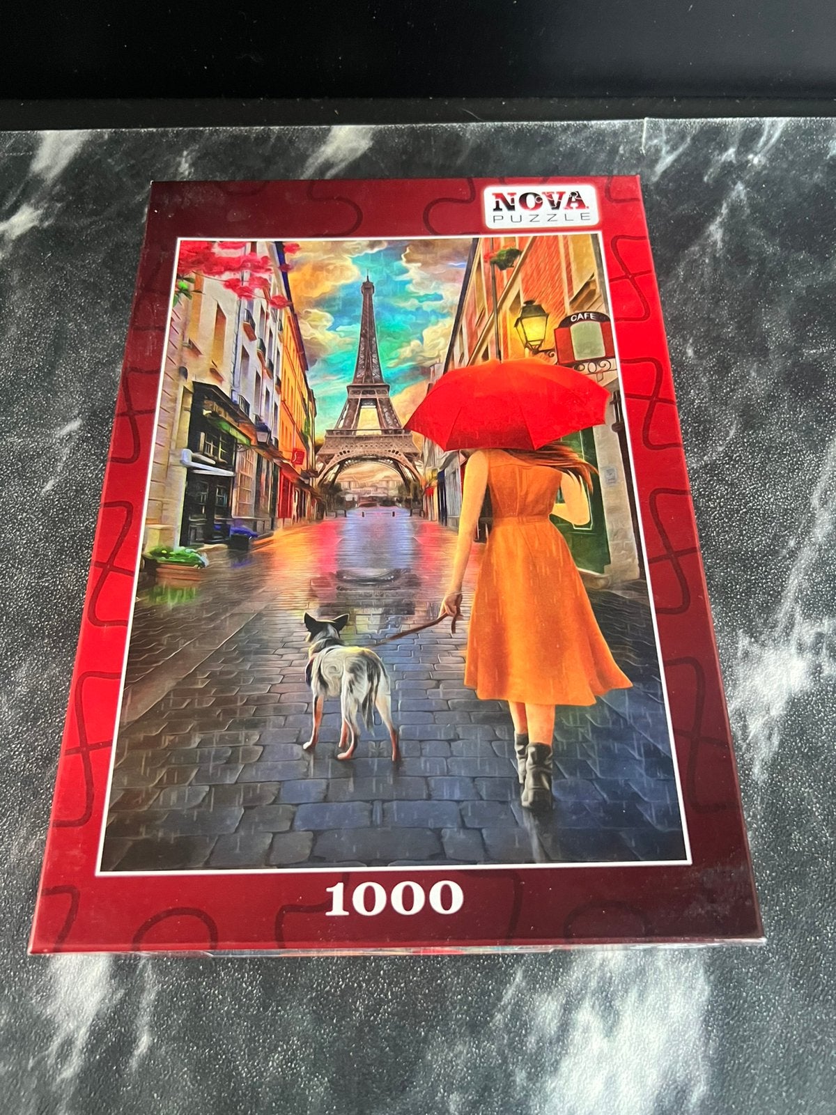 Nova puzzel 1000 stukjes Paris, Hobby en Vrije tijd, Ophalen of Verzenden, 500 t/m 1500 stukjes, Zo goed als nieuw