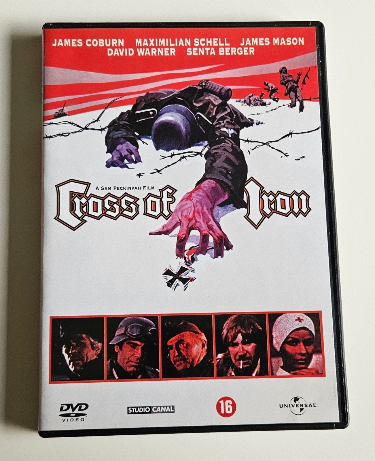 Cross of Iron (1977) - Oorlogsfilm met James Coburn, Nederlands, Vanaf 16 jaar, Verzenden, Oorlog