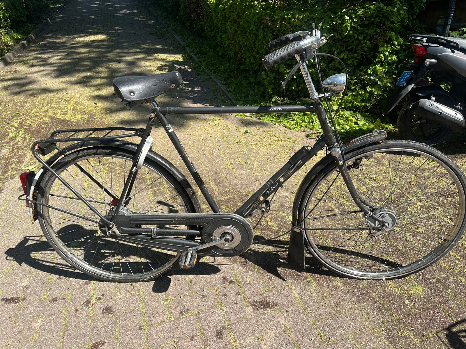 Stationsfiets Gazelle - Kleine opknapbeurt nodig, Fietsen en Brommers, Fietsen | Heren | Herenfietsen, Ophalen, Gebruikt, Gazelle
