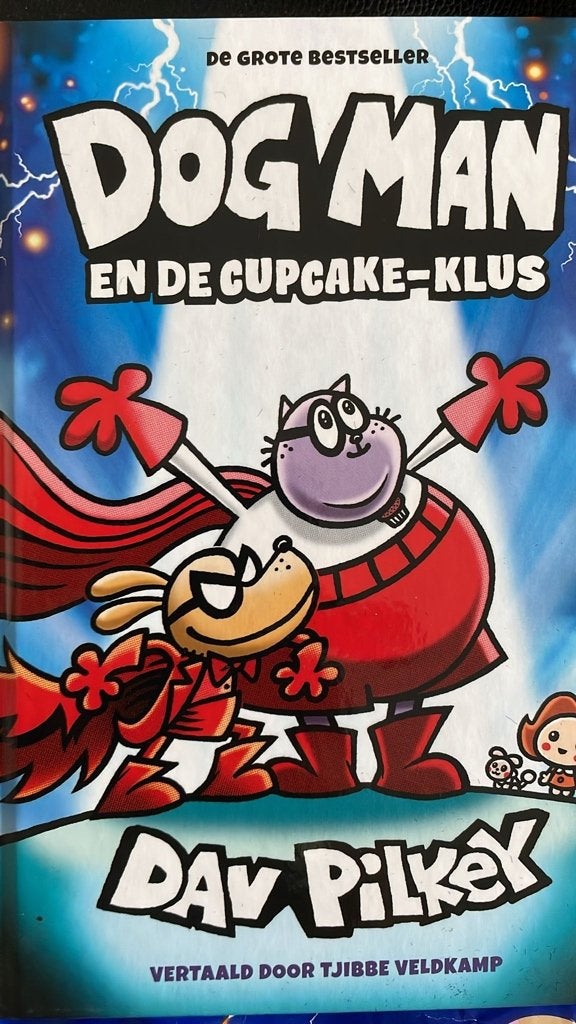 Dog man en de cup cake klus, Ophalen, Fictie algemeen, Nieuw, Dav Pilkey