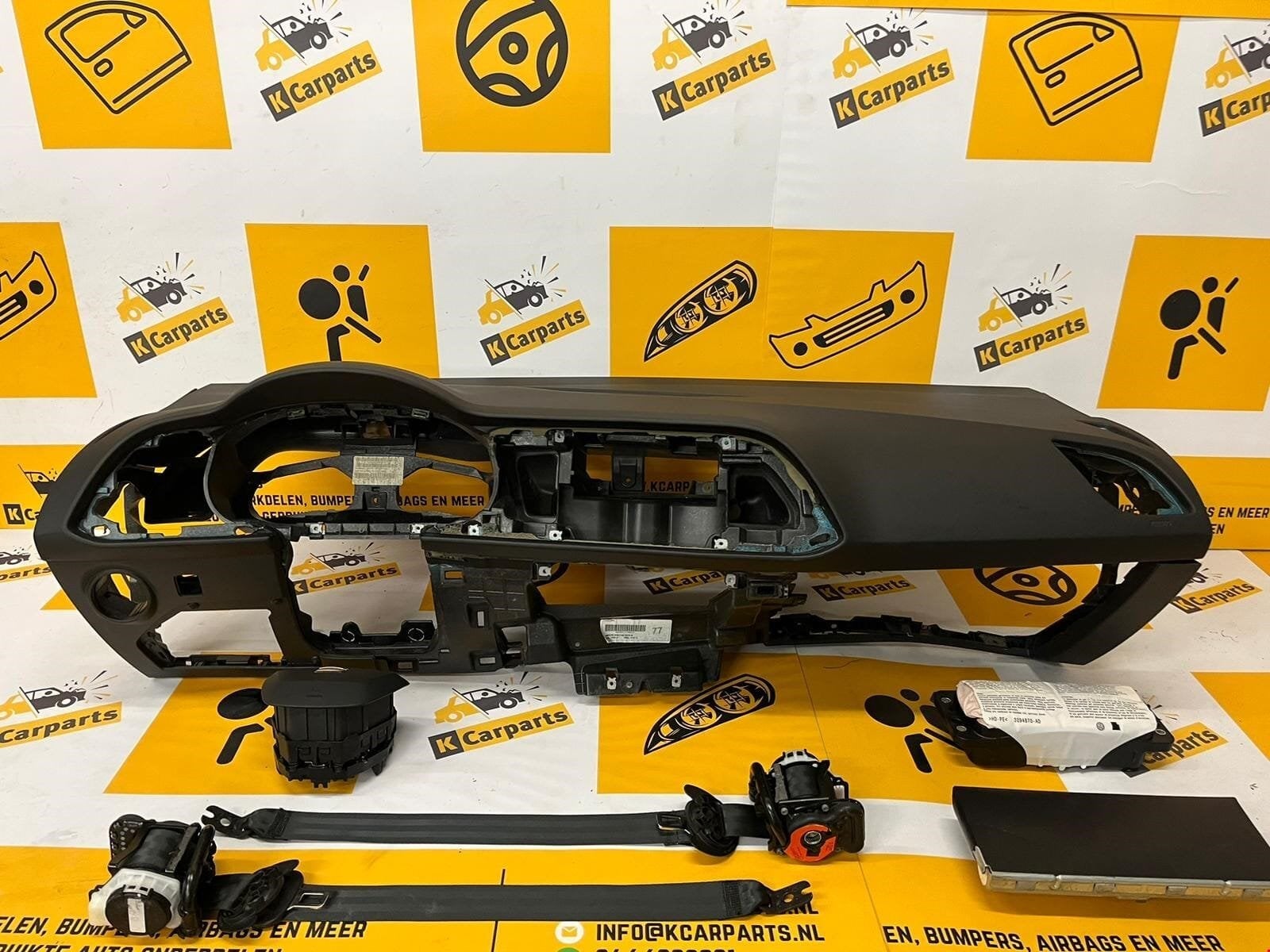 Airbagset Seat Leon 5F III 2012 tot 2021 compleet Dashboard