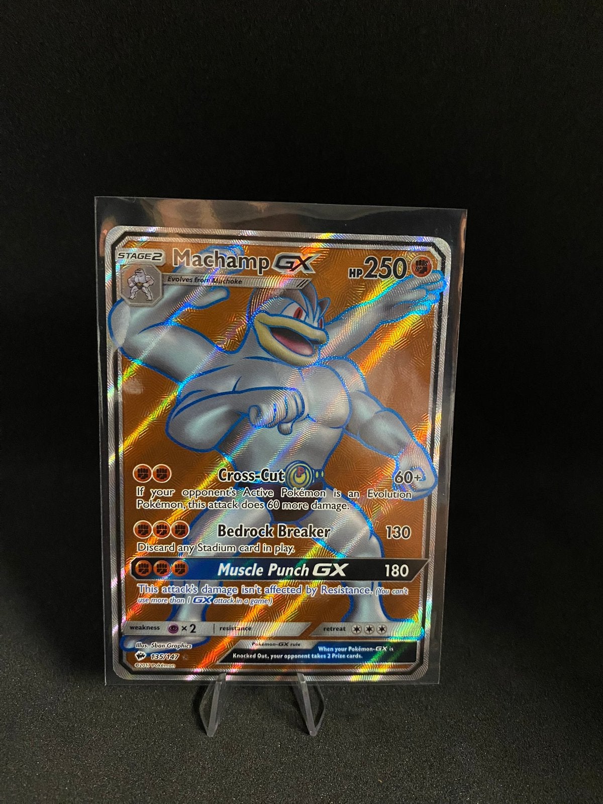 Machamp GX (BUS 135), Ophalen of Verzenden, Zo goed als nieuw