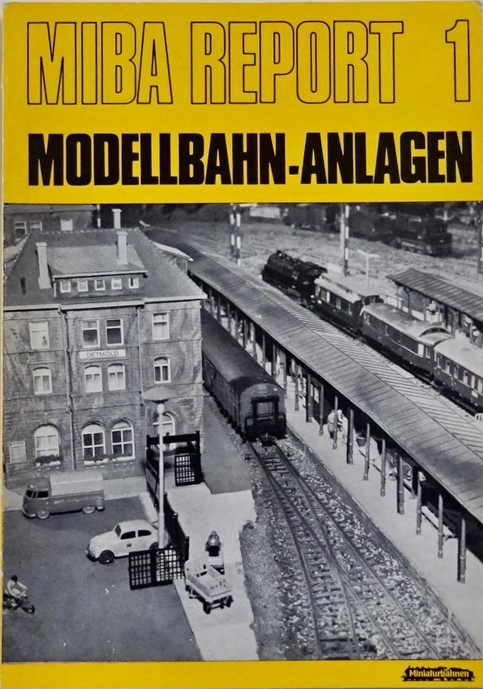 MIBA REPORT 1, Overige merken, Gelijkstroom of Wisselstroom, Zo goed als nieuw, Boek, Tijdschrift of Catalogus
