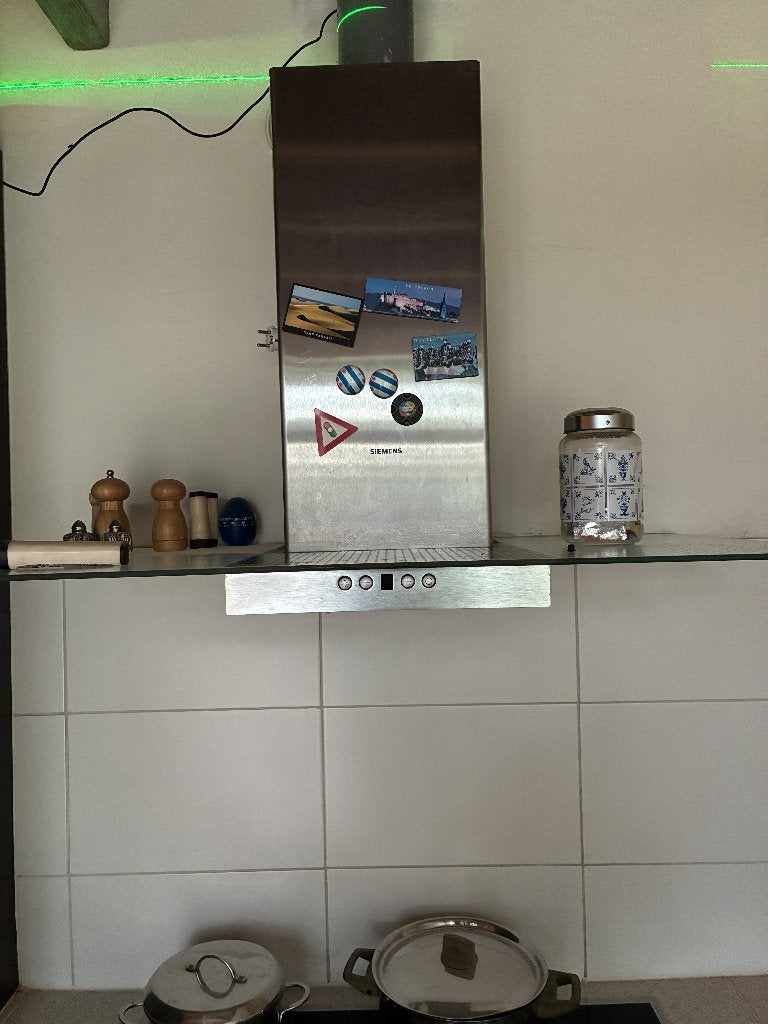 Afzuigkap Siemens, Ophalen, Gebruikt, Wandschouwkap, Vrijstaand