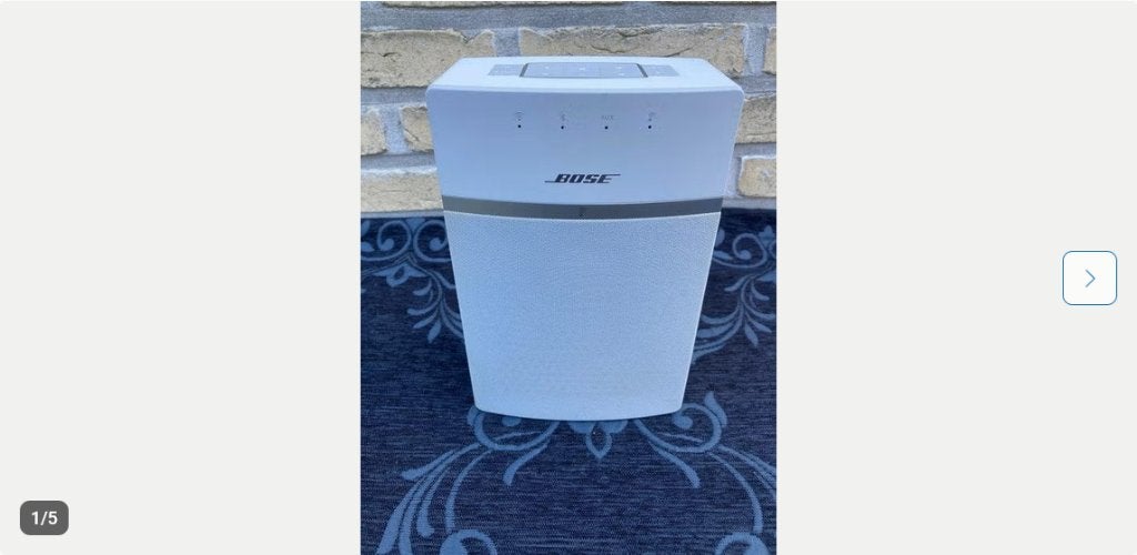 Bose Soundtouch 10 wit., Ophalen, Bluetooth, Zo goed als nieuw, Draagbare speaker