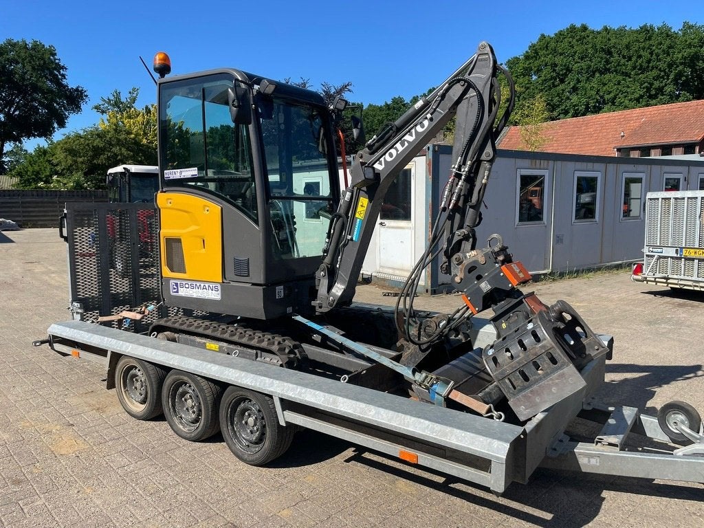 Volvo EC18E minigraver BJ 2023 sloop / sorteer functie, Zakelijke goederen, Machines en Bouw | Kranen en Graafmachines, Volvo Cons