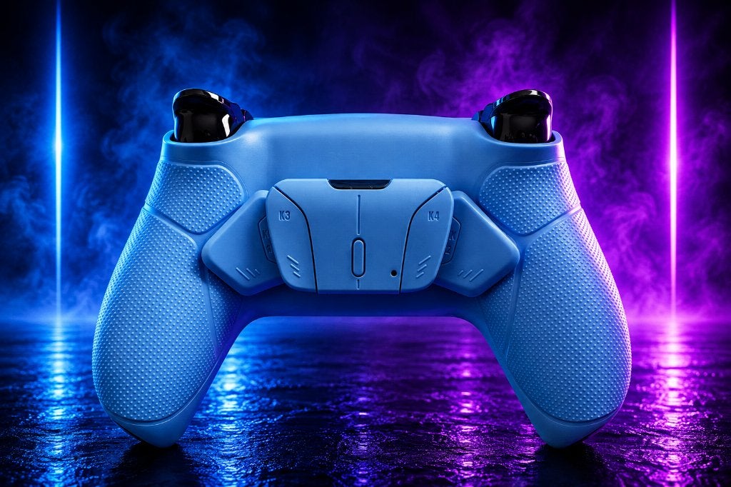 Custom PS5 Controller, Gulikit TMR, Muis klik, Back Buttons, PlayStation 5, Ophalen of Verzenden, Zo goed als nieuw, Controller