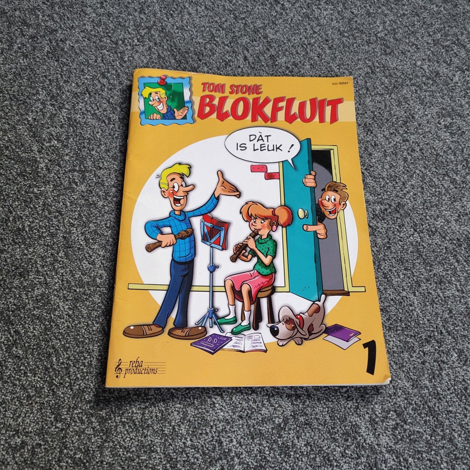 Tom Stone blokfluit boek, Boeken, Ophalen of Verzenden, Gelezen, Instrument