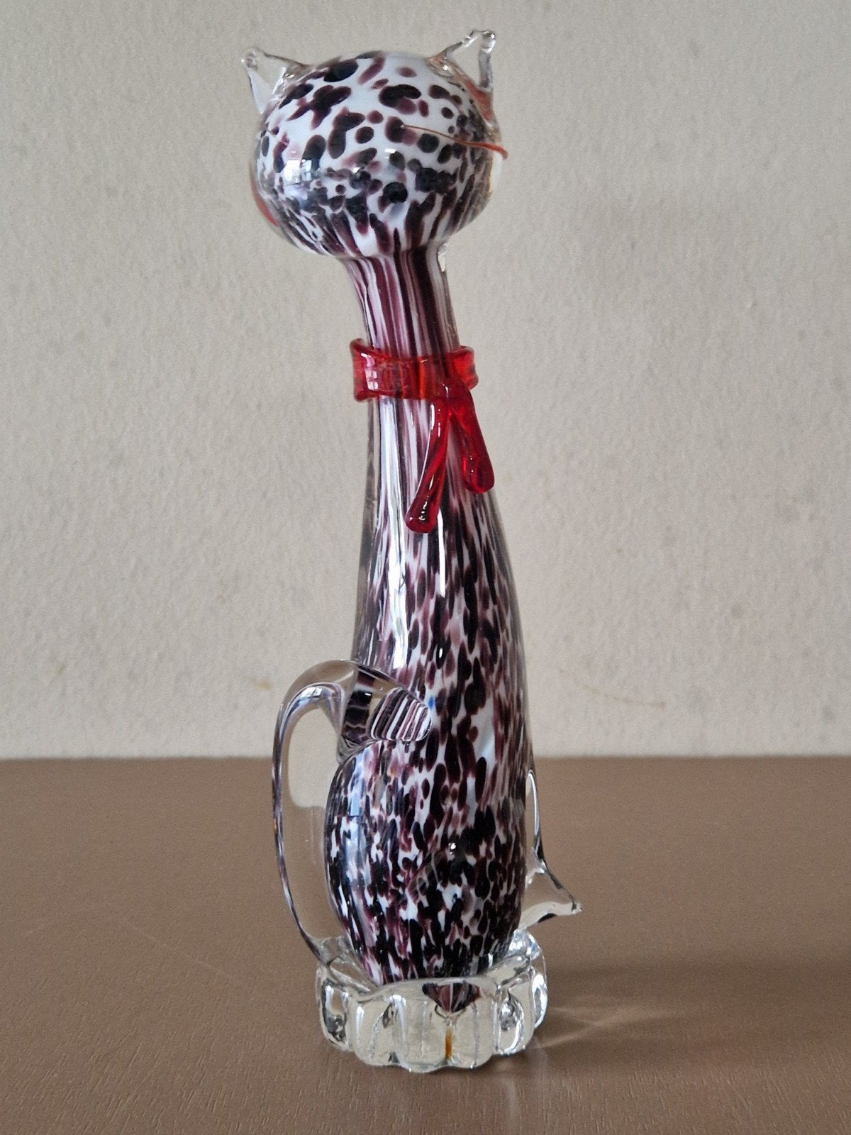 Glazen kat beeldje - Murano stijl, Antiek en Kunst, Ophalen of Verzenden