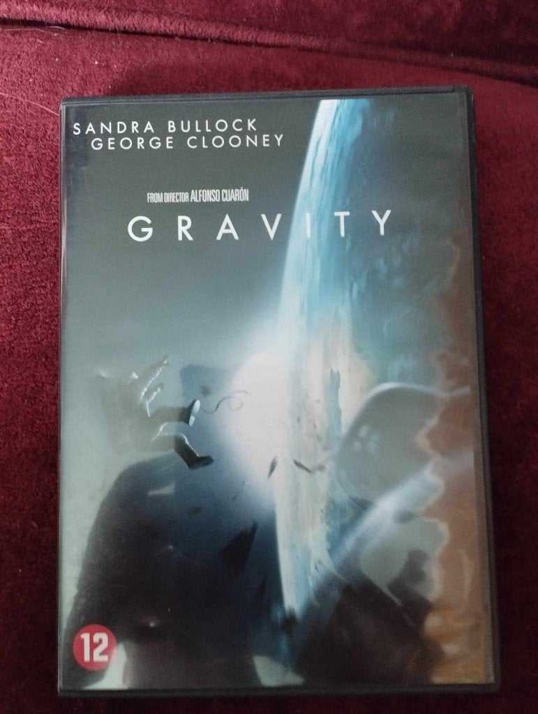 Gravity op dvd, Vanaf 12 jaar, Ophalen, Zo goed als nieuw, Science Fiction