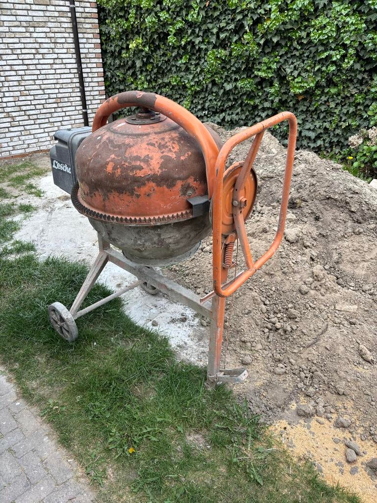 Gebruikte Lescha betonmolen - Ideaal voor klussers, Ophalen of Verzenden, Gebruikt