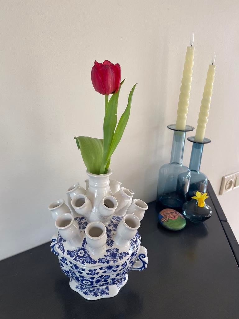 Royal Delft tulpenvaas - The original Blue, Verzenden