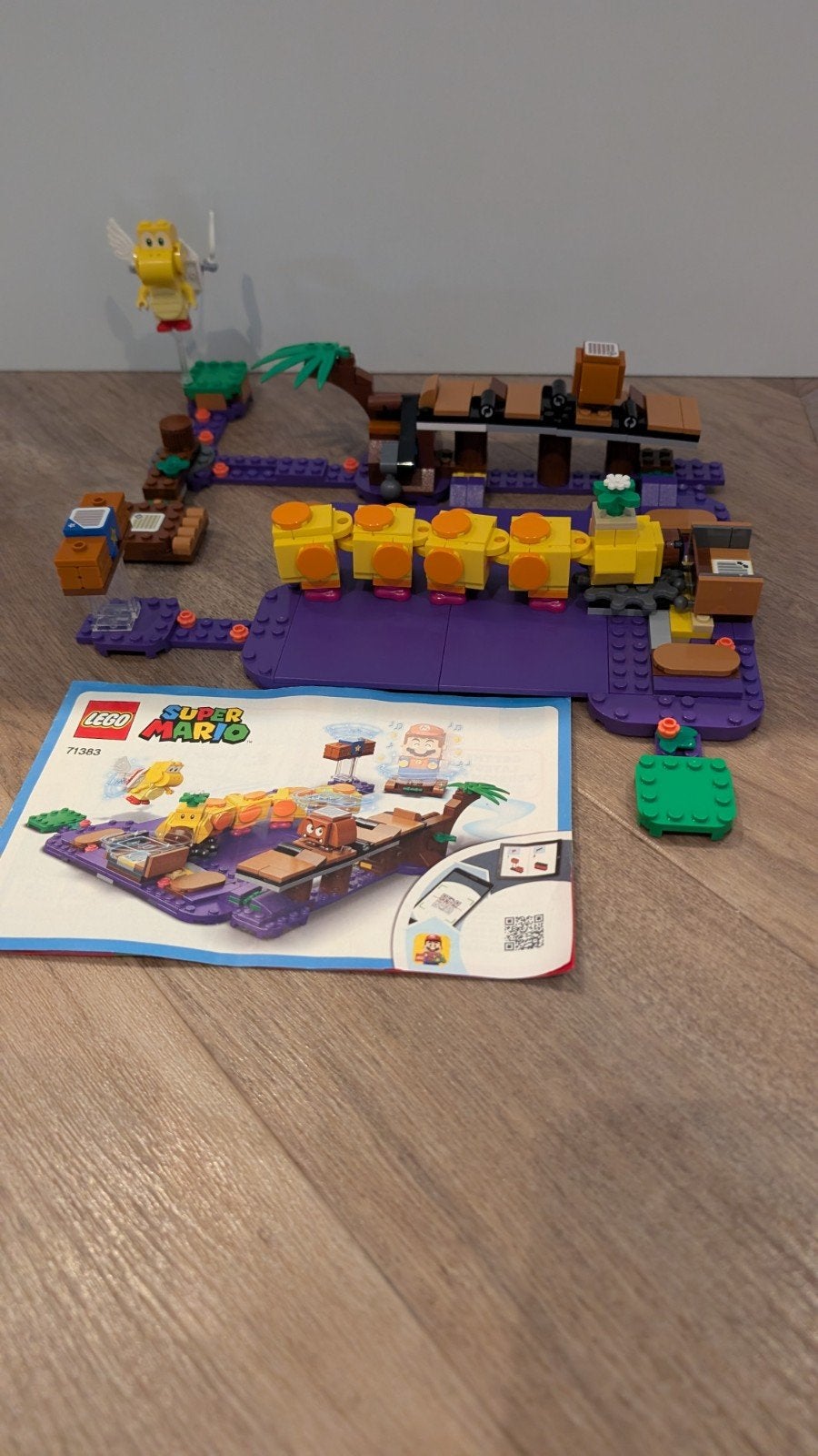 Lego Super Mario set 71383 Wigglers giftige moeras, Ophalen of Verzenden