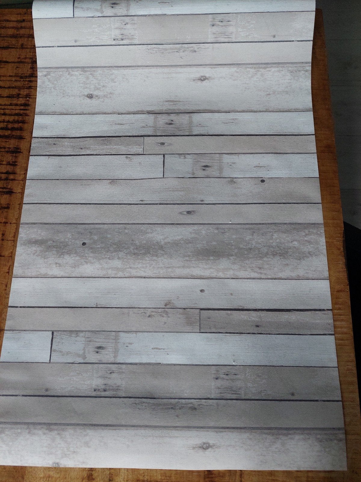 4 rollen BN Wallcoverings vliesbehang - Houtlook, Ophalen, Materiaallook, Natuurlijk, BN