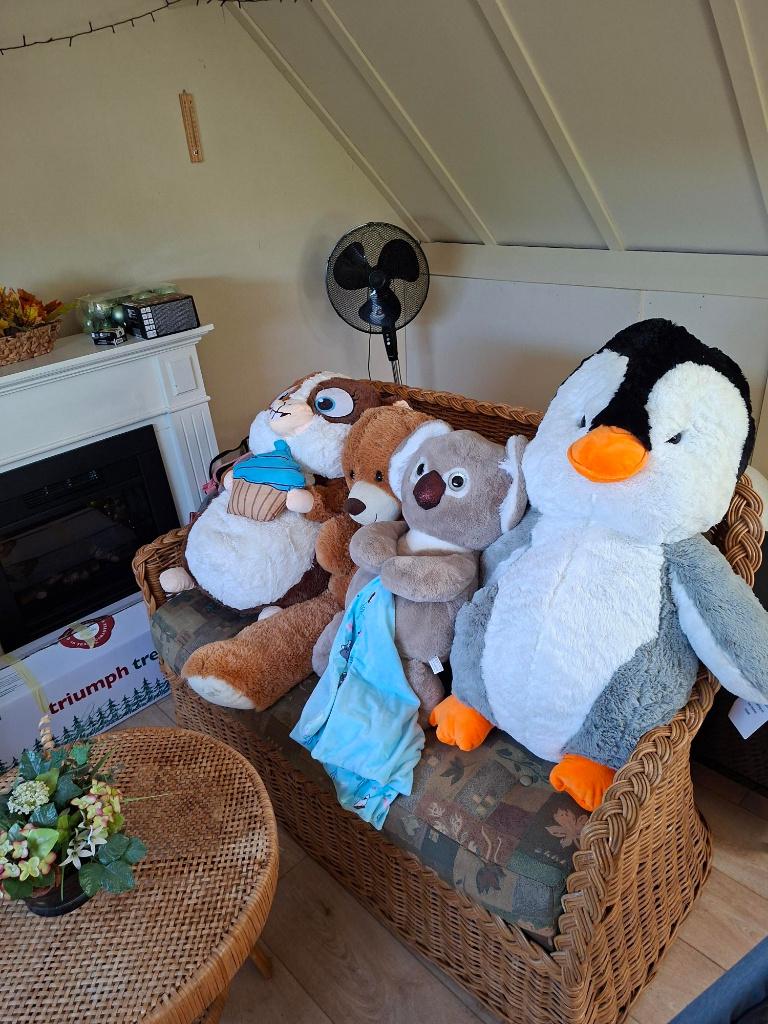Teddy beren, Verzamelen, Beren en Cherished Teddies, Ophalen, Zo goed als nieuw, Stoffen beer, Overige merken