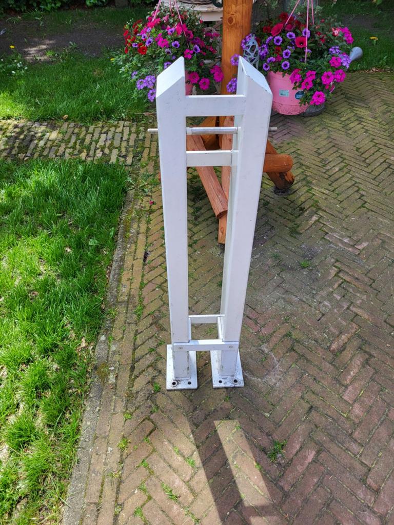 Vlaggen masthouder, Ophalen, Gebruikt