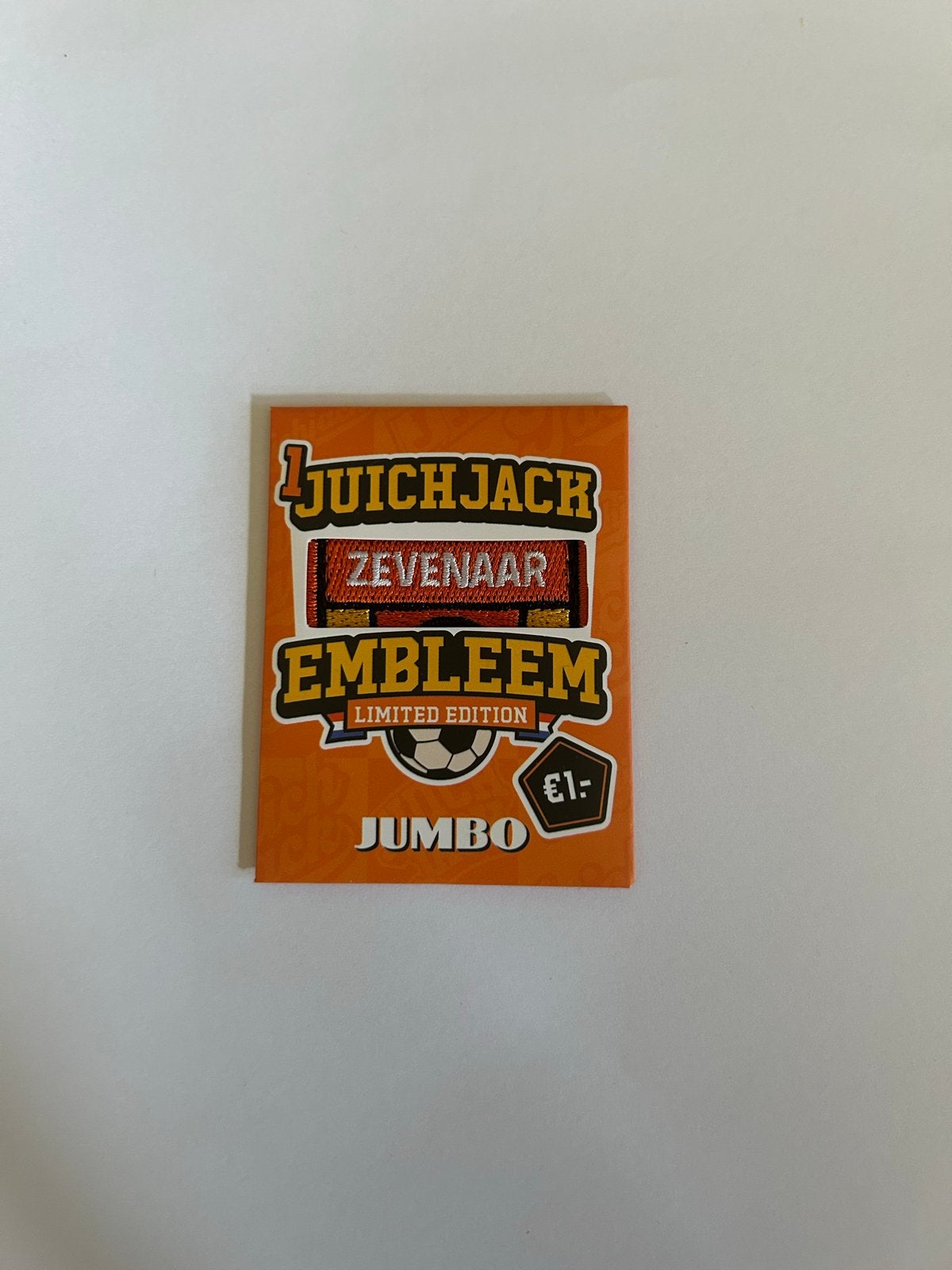 Jumbo Juichembleem Zevenaar, Jumbo, Ophalen