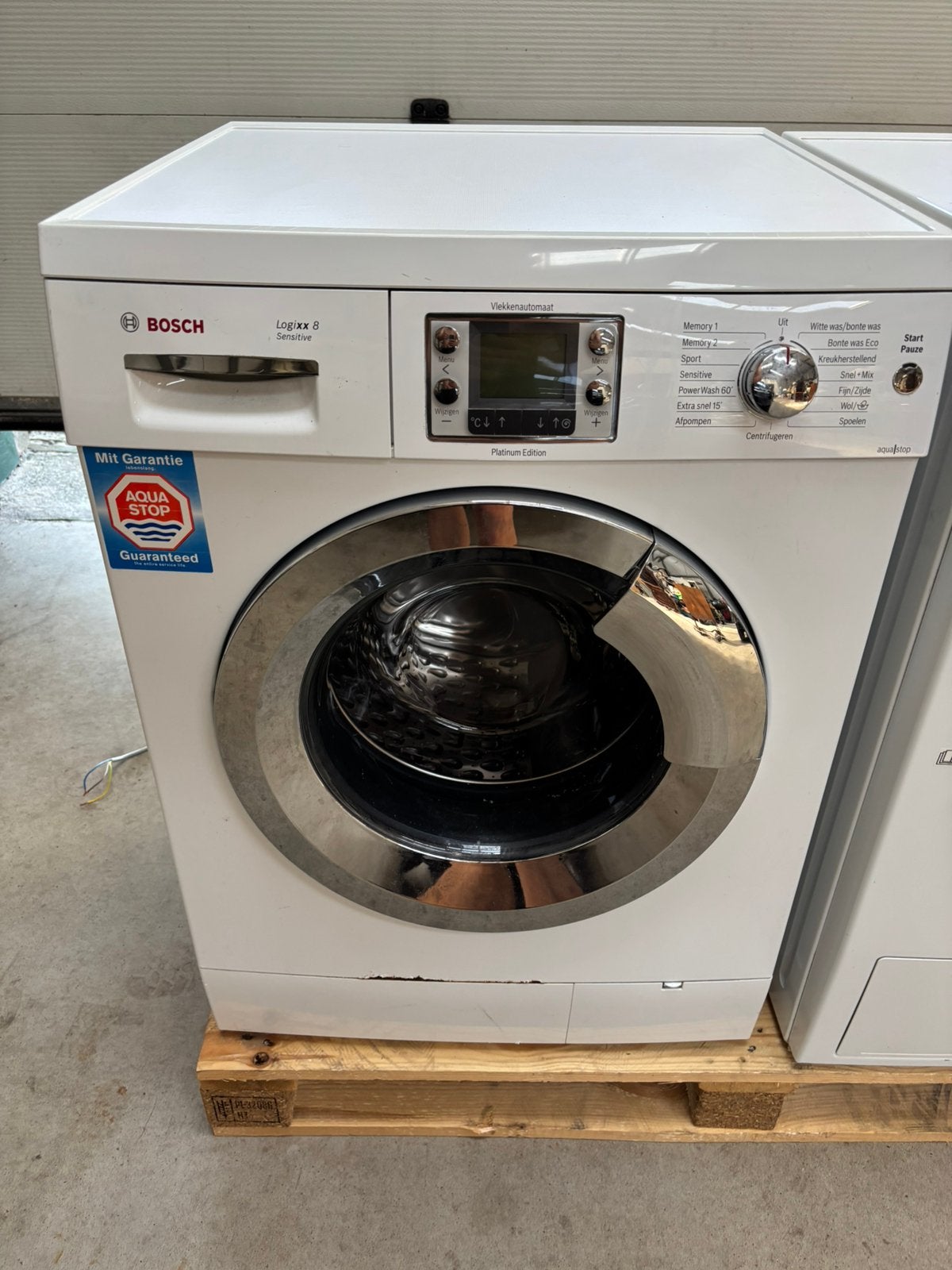 Bosch Logixx 8 sensitive wasmachine, Ophalen, Gebruikt, Voorlader, Energieklasse A of zuiniger
