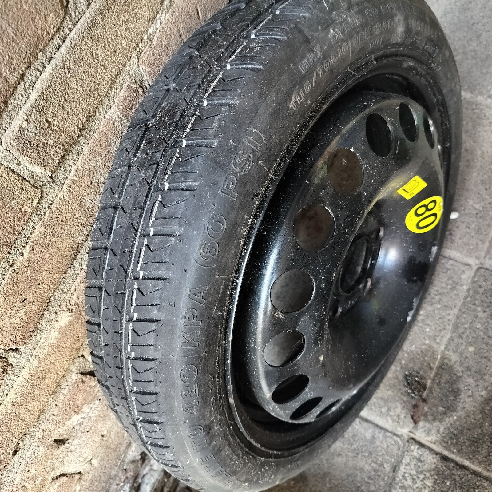 volvo  ford  Reservewiel / thuiskomer -, Auto-onderdelen, Gebruikt, 16 inch, Banden en Velgen, Ophalen of Verzenden