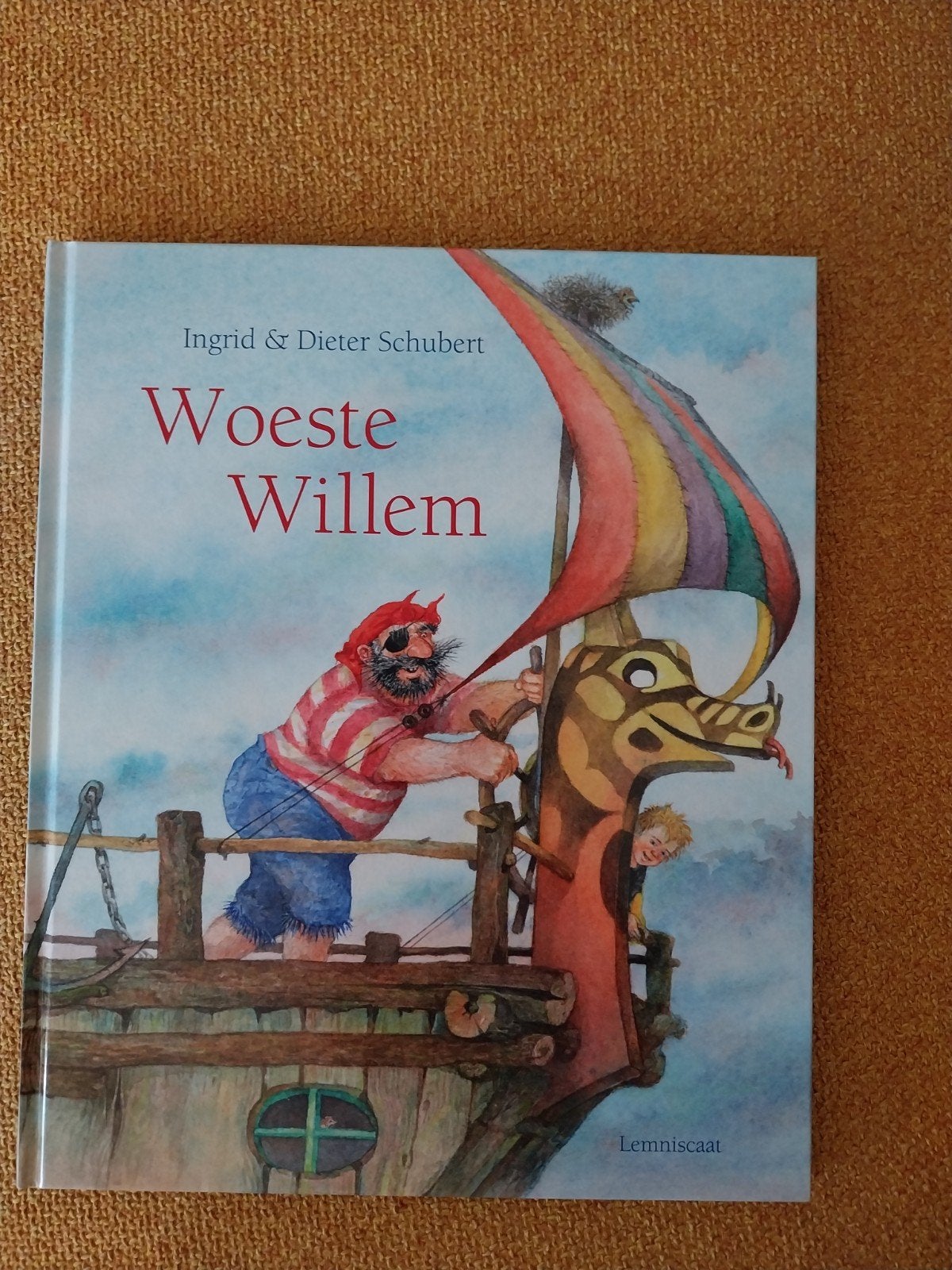 Prentenboek 'Woeste Willem', Boeken, Ophalen of Verzenden, Zo goed als nieuw, Ingrid & Dieter Schubert, Prentenboek