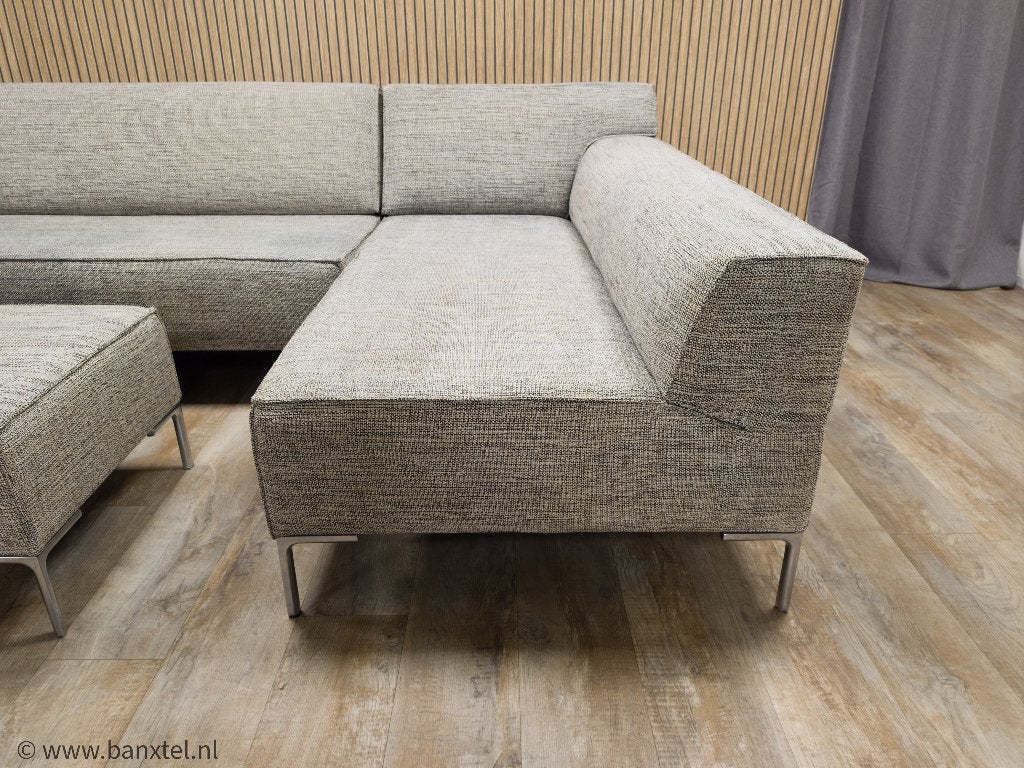 Z.G.A.N Beige Gemeleerd DESIGN ON STOCK Hoekbank !!!, Info@banxtel.nl, Hoekbank, Ophalen of Verzenden, Zo goed als nieuw